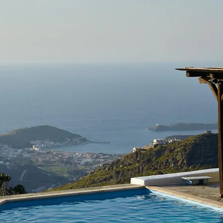 The Pool Garden House With A Fantastic Sea And Sunset View * Ioulis