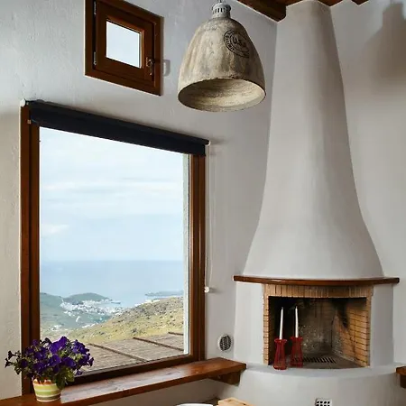 Ferienhaus The Pool Garden House With A Fantastic Sea And Sunset View Ioulis