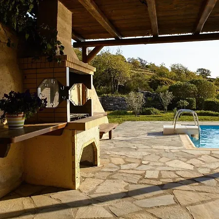 Ferienhaus The Pool Garden House With A Fantastic Sea And Sunset View