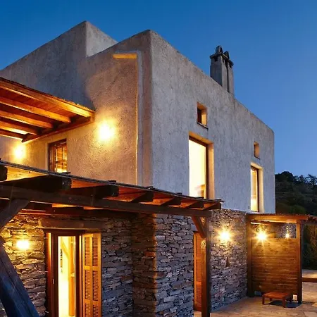 Ferienhaus The Pool Garden House With A Fantastic Sea And Sunset View Ioulis